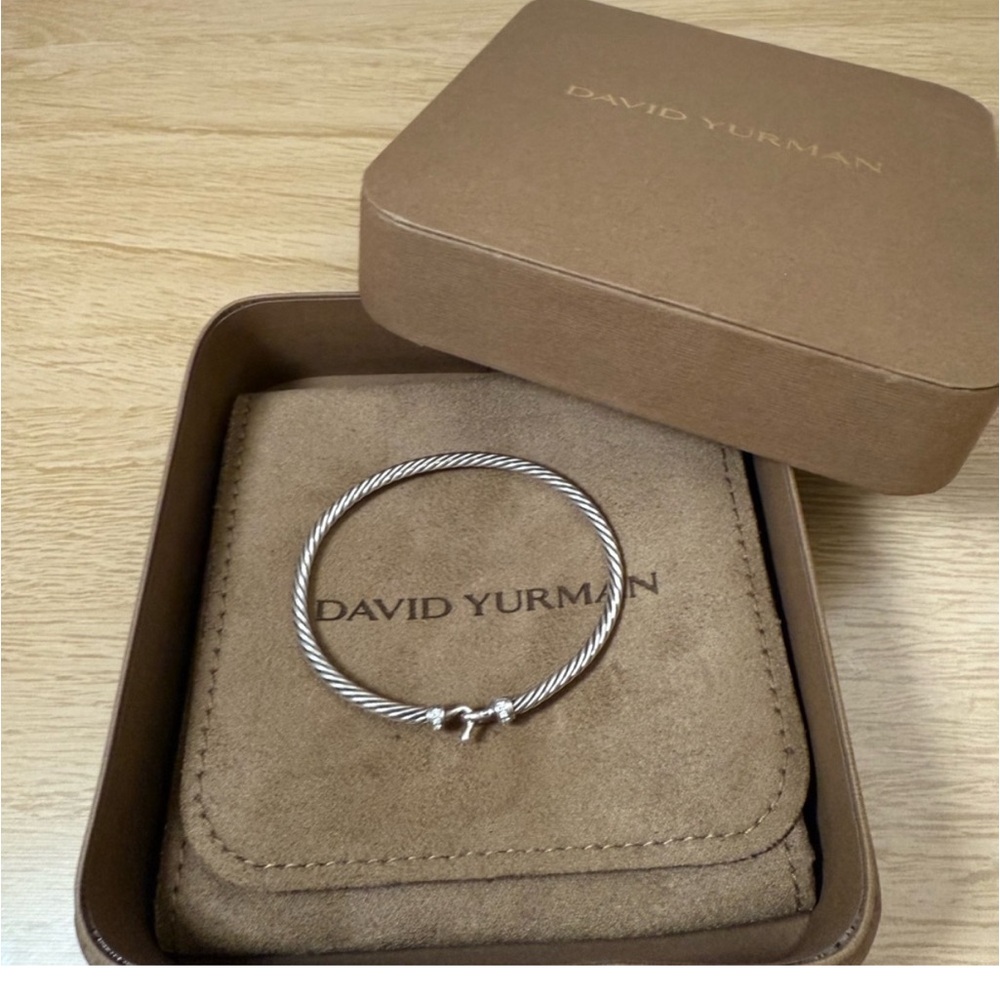 David Yurman Buckle Classic Cable Bracelet 3mm